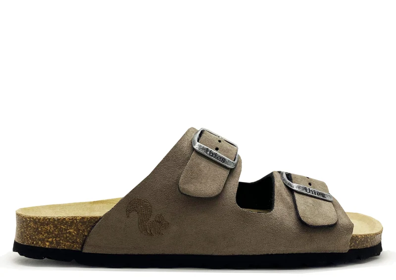 thies 1856 ® Eco Bio Rec Sandal vegan truffle