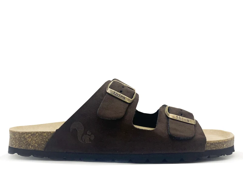 thies 1856 ® Eco Bio Rec Sandal vegan chocolate