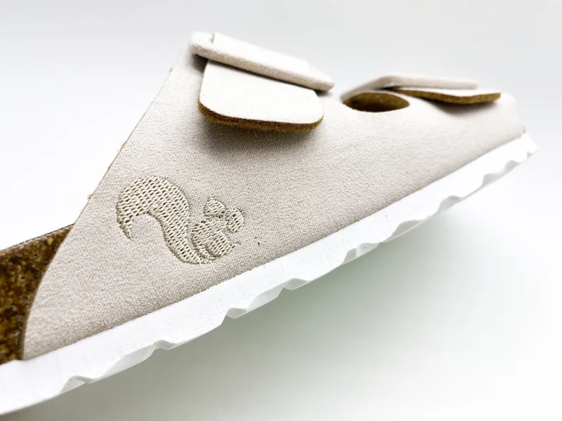 thies 1856 ® Eco Bio Covered Sandal vegan cream