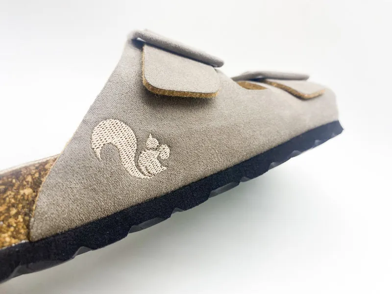 thies 1856 ® Eco Bio Covered Sandal vegan truffle