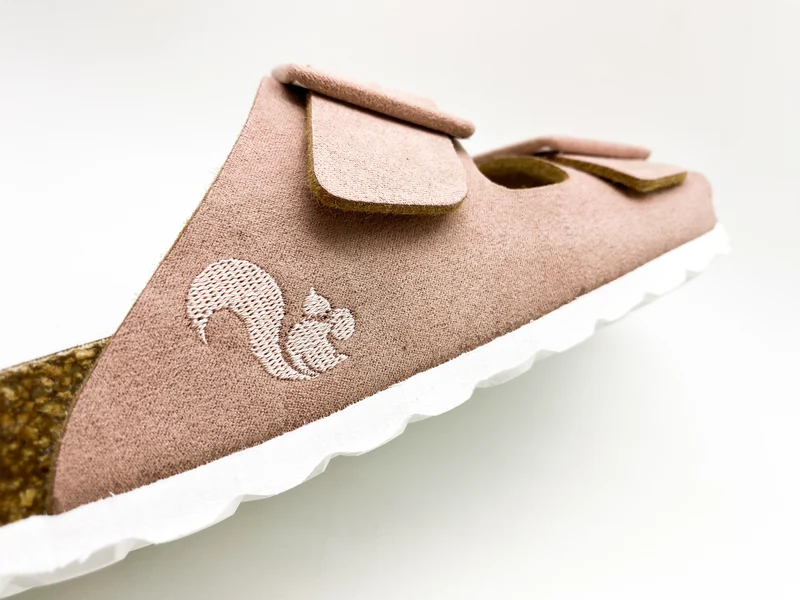 thies 1856 ® Eco Bio Covered Sandal vegan light pink