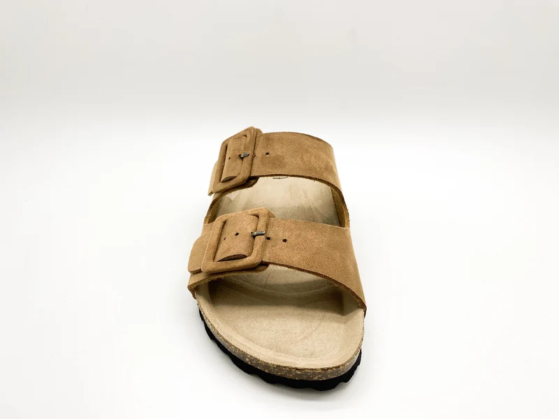 thies 1856 ® Eco Bio Covered Sandal vegan cognac