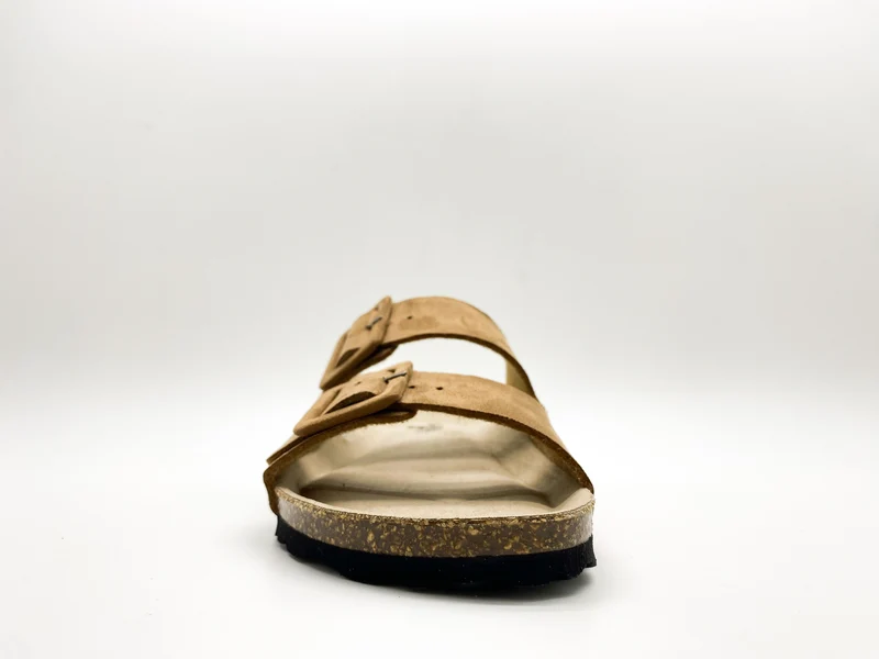 thies 1856 ® Eco Bio Covered Sandal vegan cognac