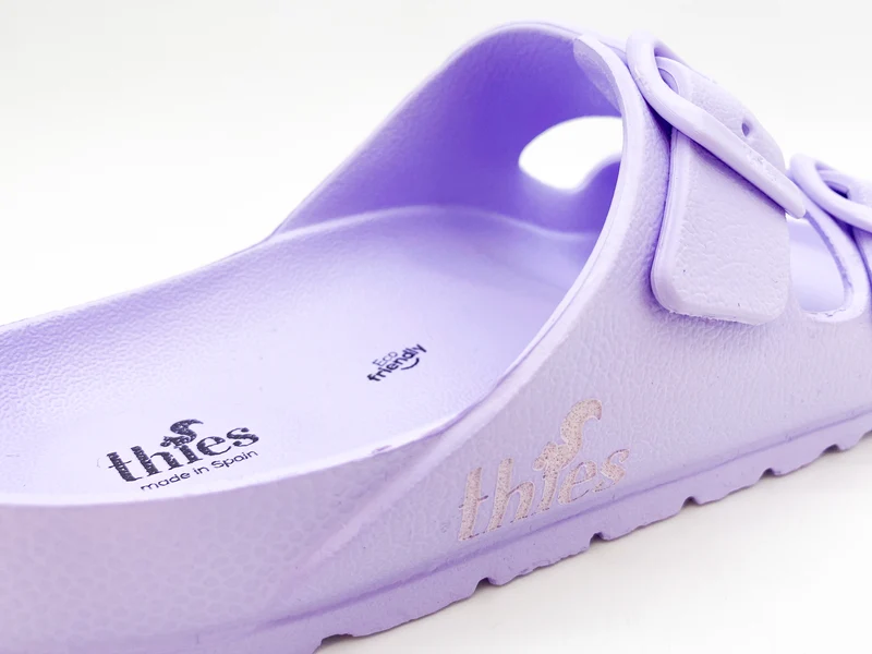 thies 1856 ® Ecofoam Sandal vegan lavender