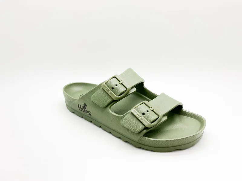 thies 1856 ® Ecofoam Sandal vegan khaki