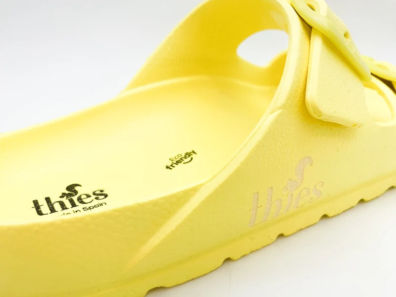thies 1856 ® Ecofoam Sandal vegan vanilla sun