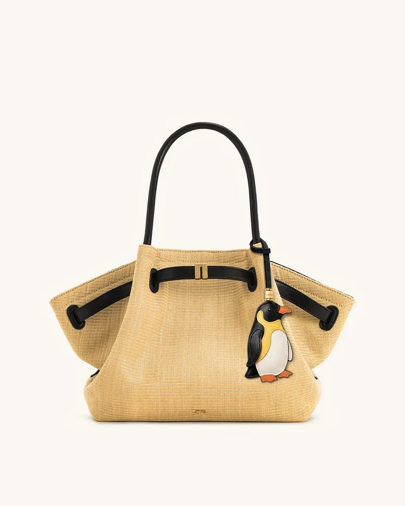Pinguin Taschenanhänger - Schwarz Multi