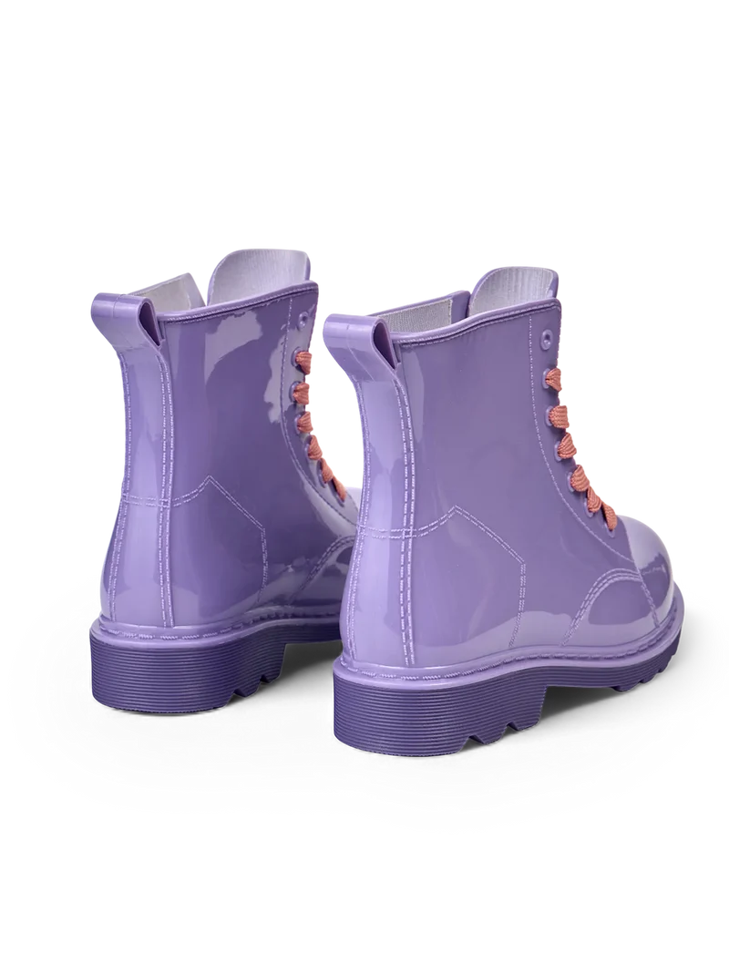 Duftende lila Regenstiefel für Kinder