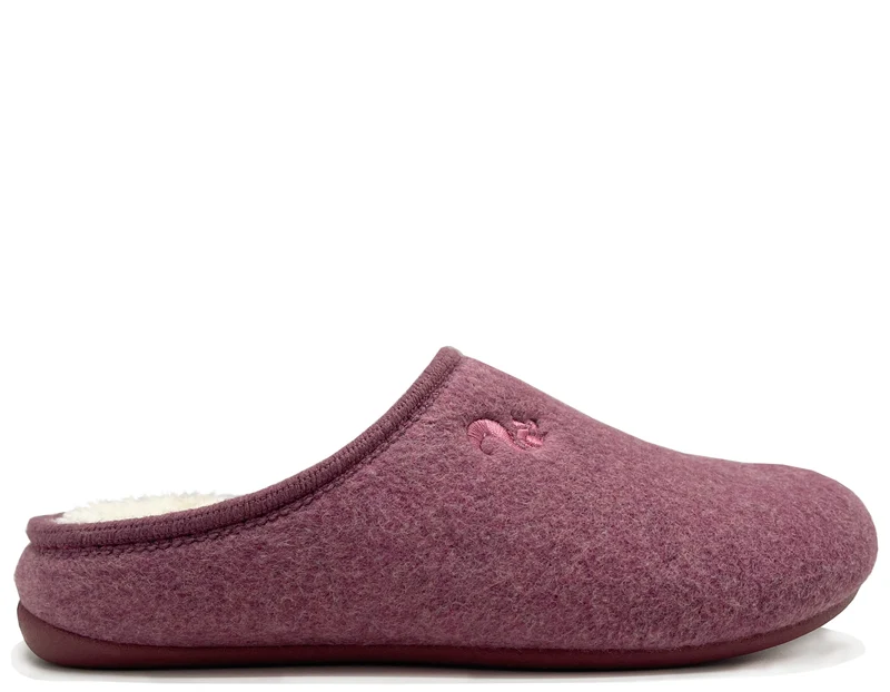 thies 1856 ® Organic Slipper vegan bordeaux