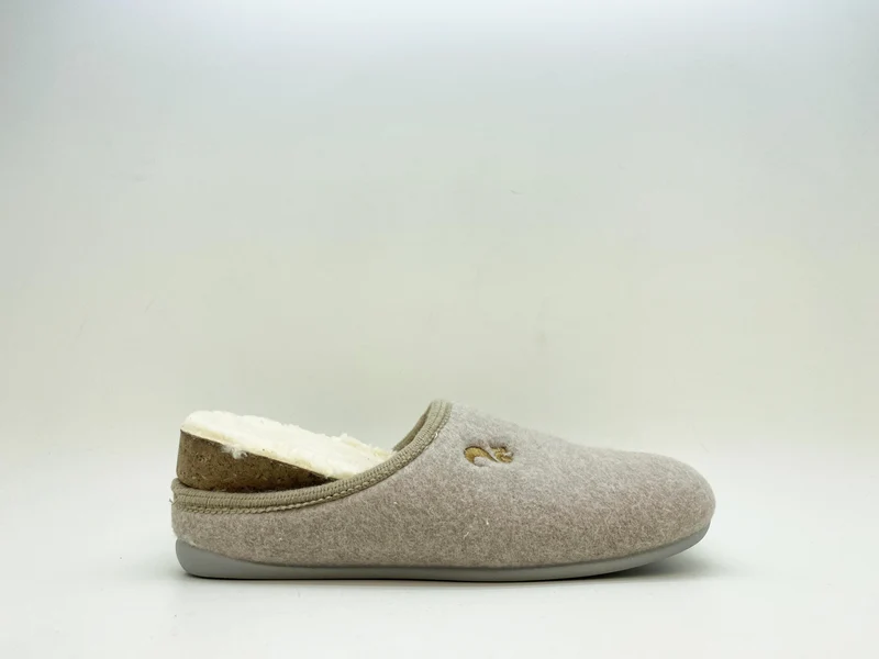 thies 1856 ® Organic Slipper vegan beige