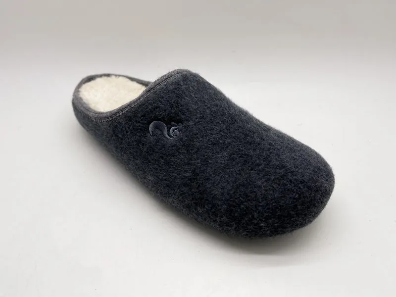 thies 1856 ® Organic Slipper vegan dark grey