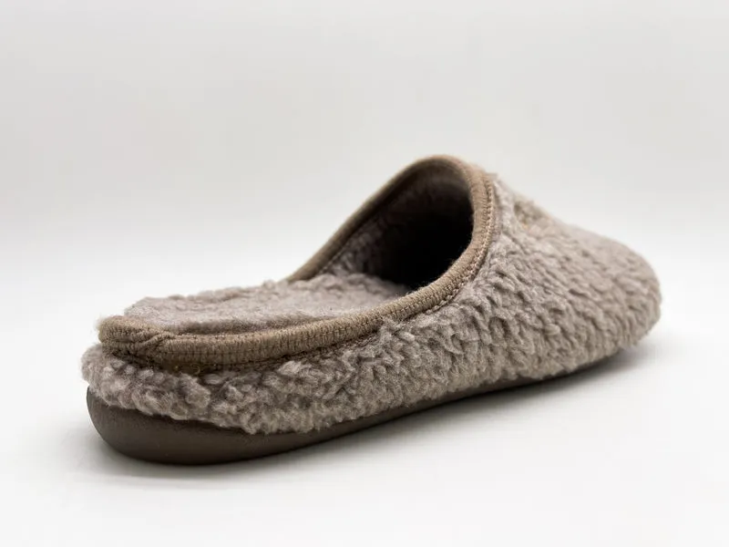 thies 1856 ® Eco Teddy Slipper vegan taupe