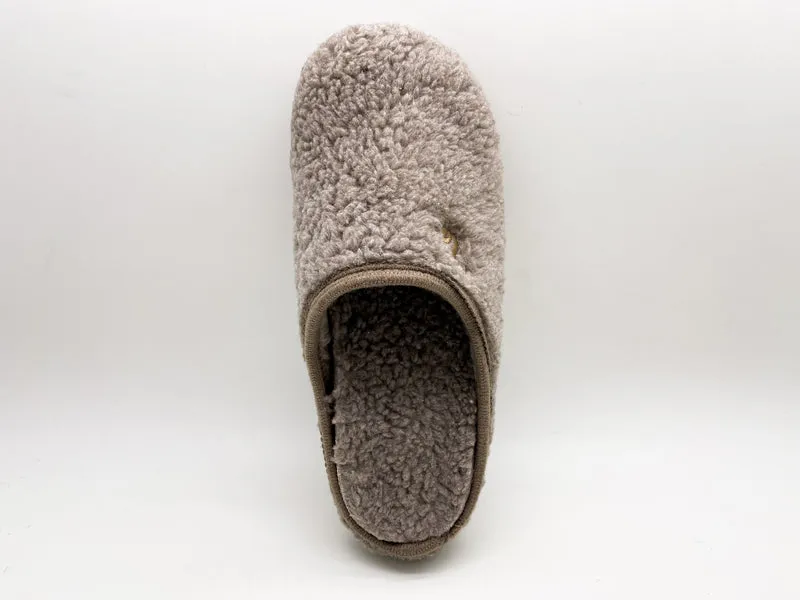thies 1856 ® Eco Teddy Slipper vegan taupe