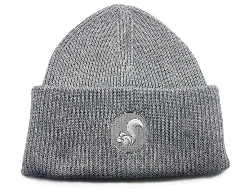 thies Recycled Beanie vegan light grey