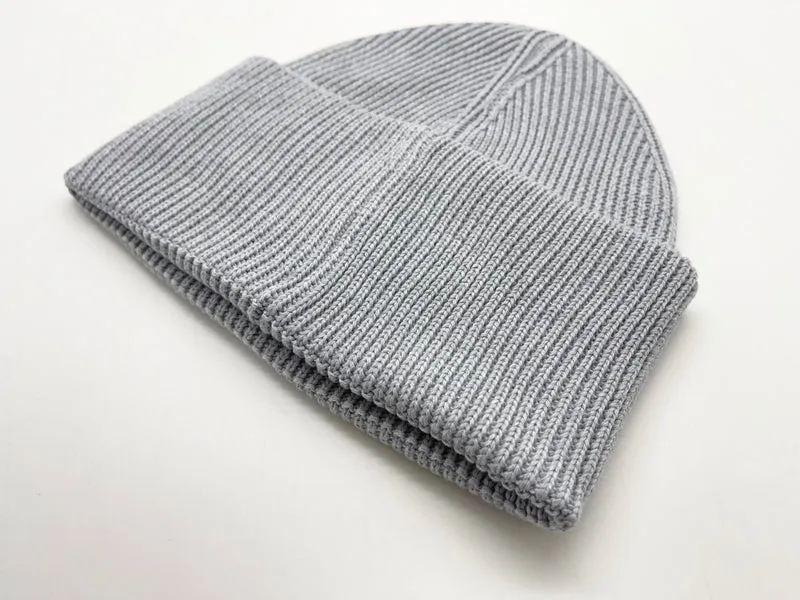 thies Recycled Beanie vegan light grey