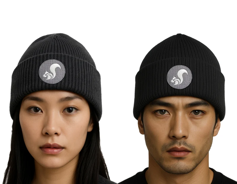 thies Recycled Beanie vegan dark grey