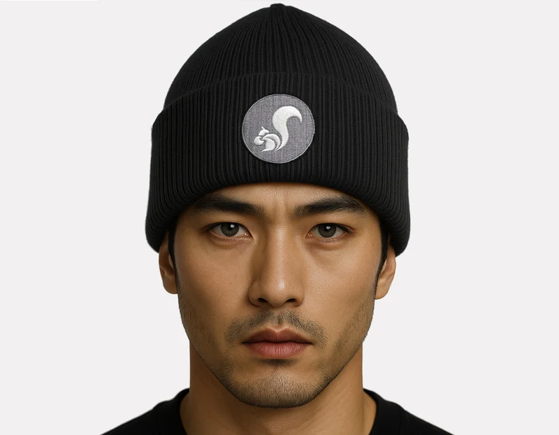 thies Recycled Beanie vegan dark grey