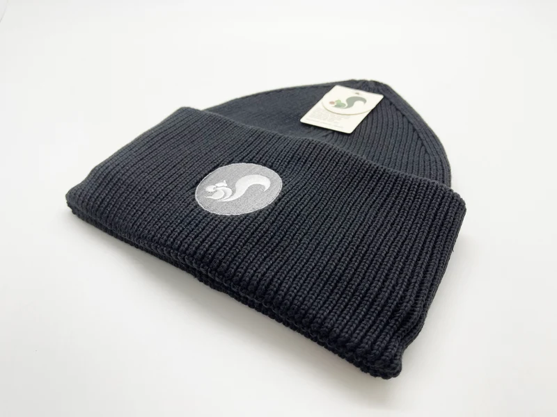 thies Recycled Beanie vegan dark grey