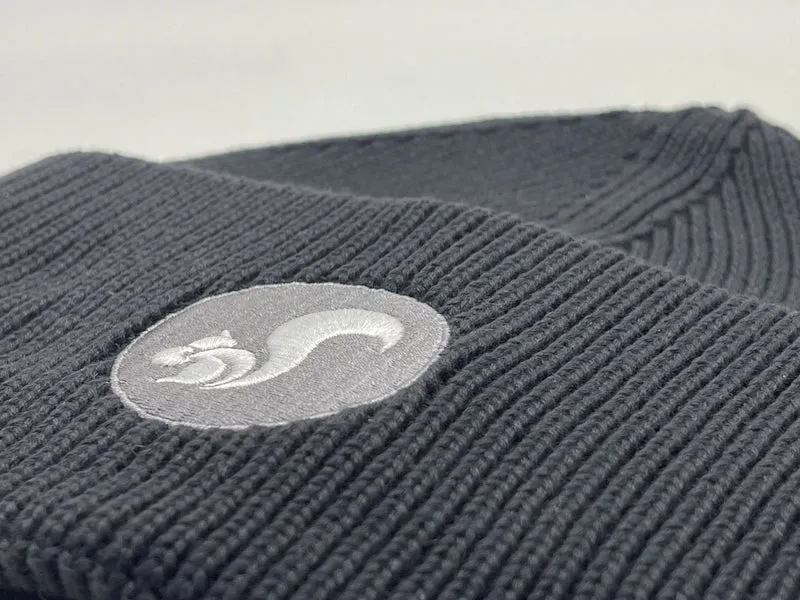 thies Recycled Beanie vegan dark grey