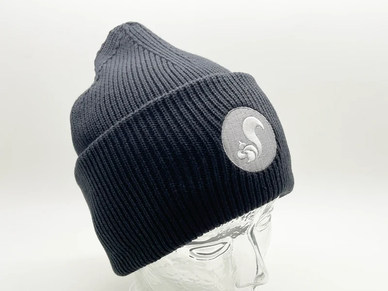 thies Recycled Beanie vegan dark grey