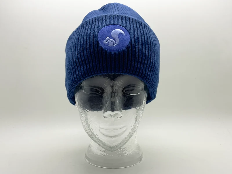 thies Organic Beanie vegan state blue
