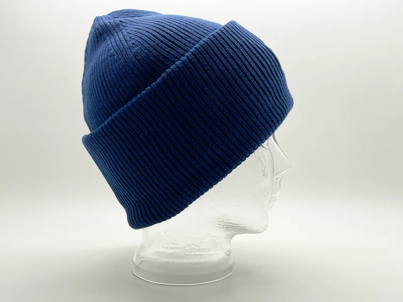 thies Organic Beanie vegan state blue