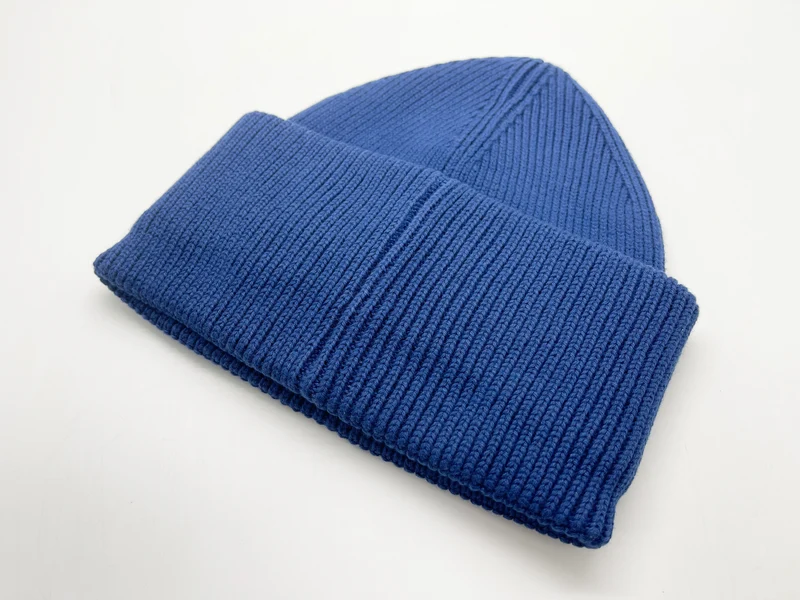 thies Organic Beanie vegan state blue