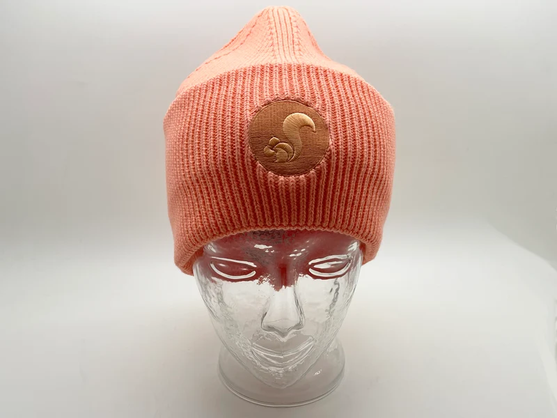 thies Organic Beanie vegan salmon