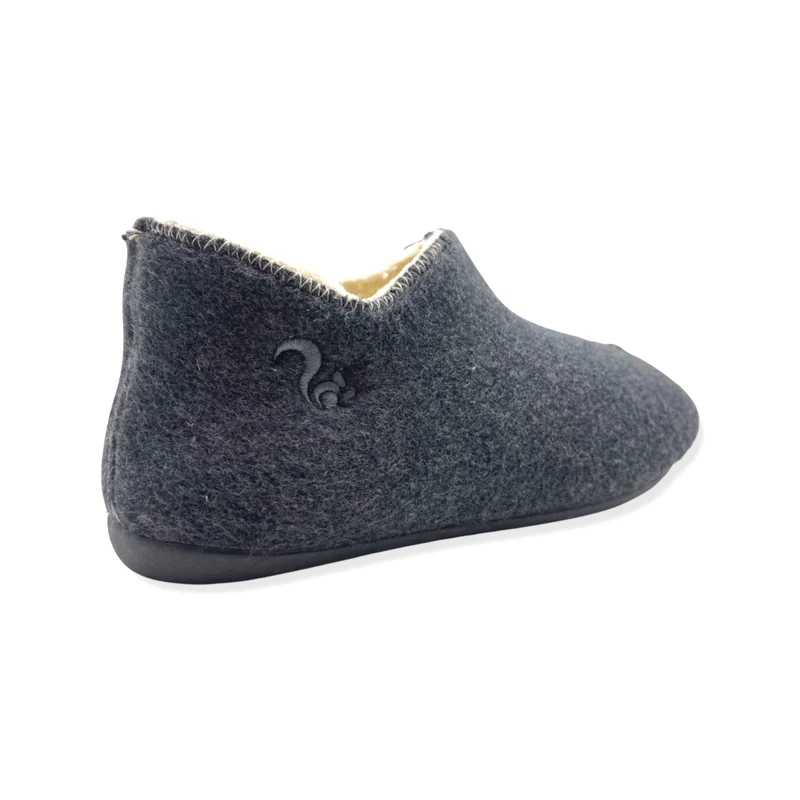 thies 1856 ® Organic Slipper Boots vegan dark grey