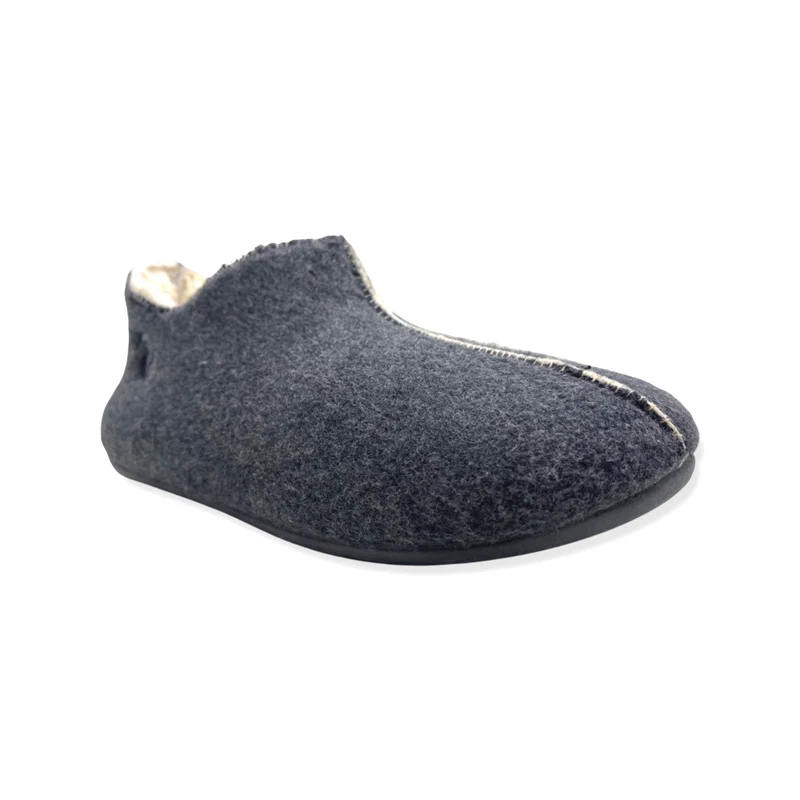 thies 1856 ® Organic Slipper Boots vegan dark grey