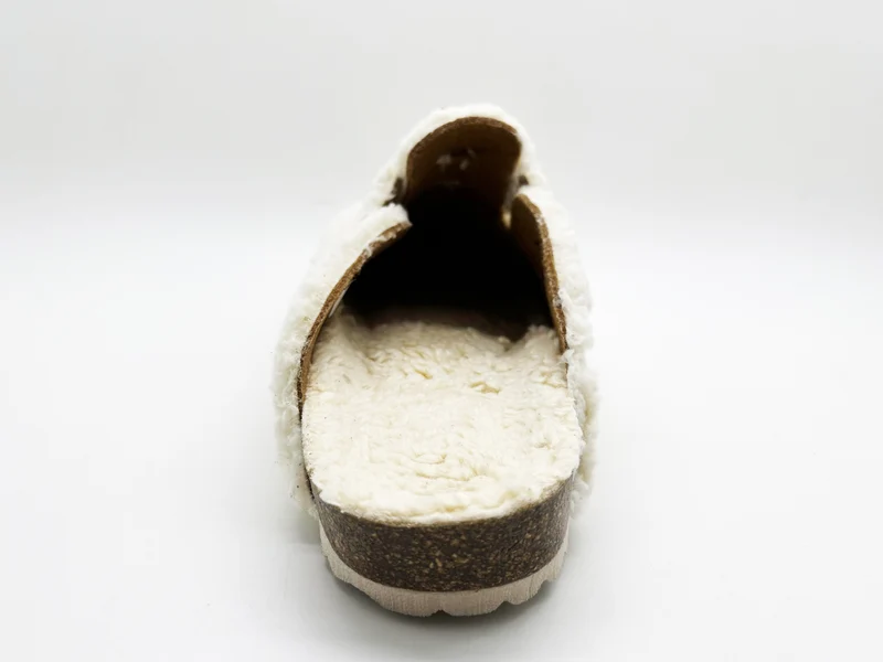 thies 1856 ® Eco Teddy Clog vegan off white