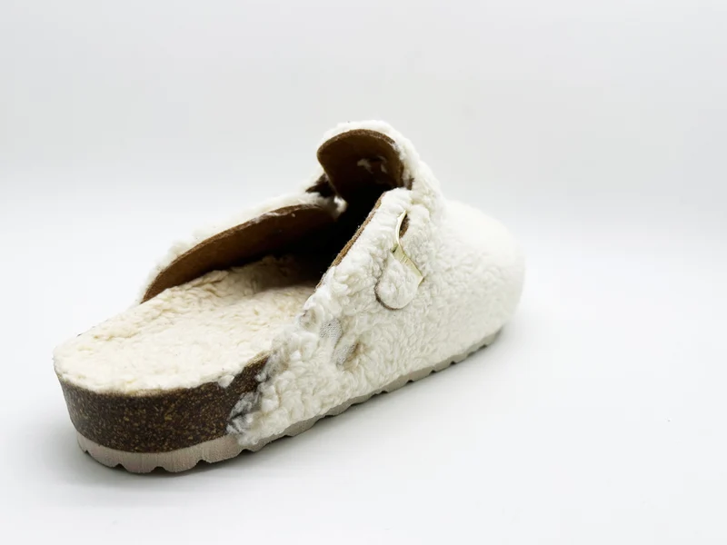 thies 1856 ® Eco Teddy Clog vegan off white