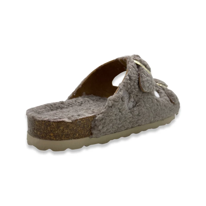 thies 1856 ® Eco Teddy Sandal vegan taupe