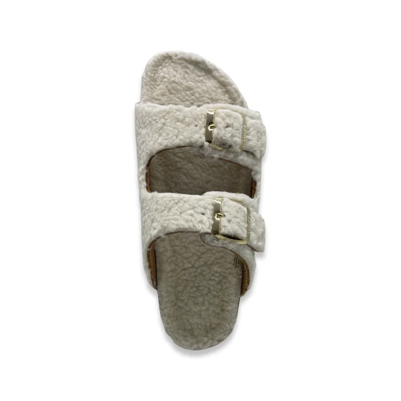 thies 1856 ® Eco Teddy Sandal vegan off white