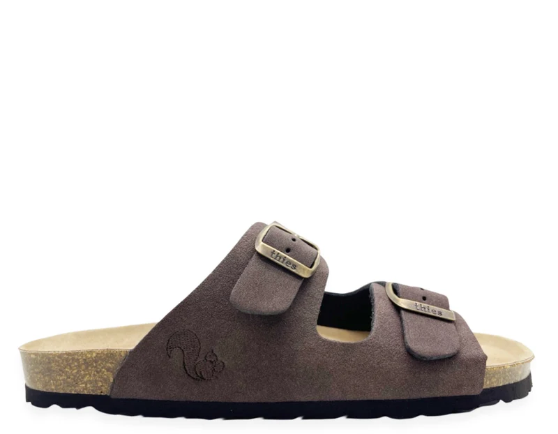 thies 1856 ® Eco Bio Sandal vegan dark brown
