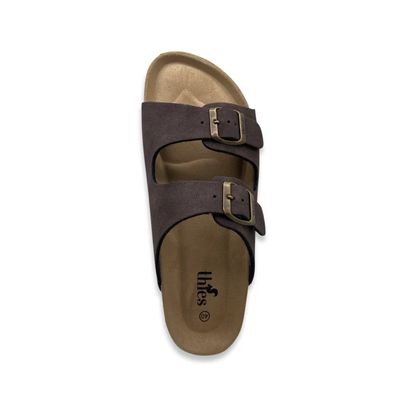 thies 1856 ® Eco Bio Sandal vegan dark brown