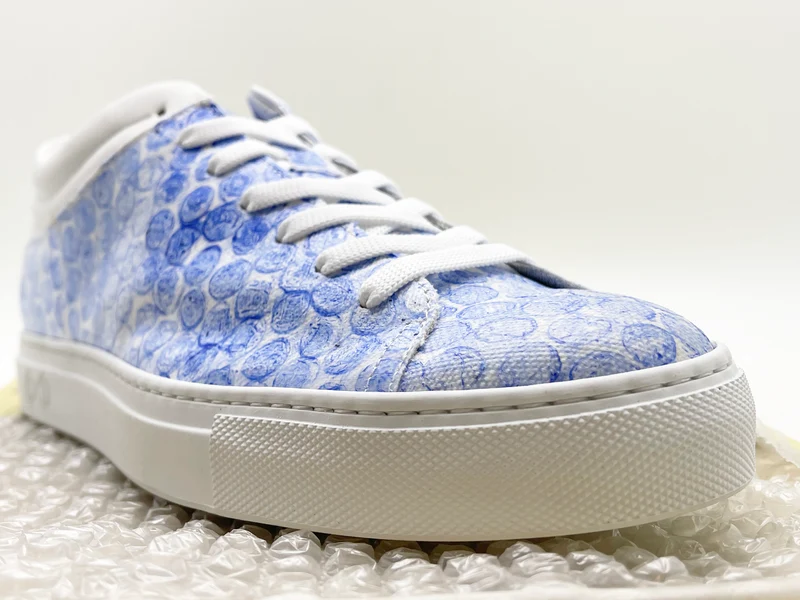 nat-2™ Sleek Low recycled bubble wrap blue