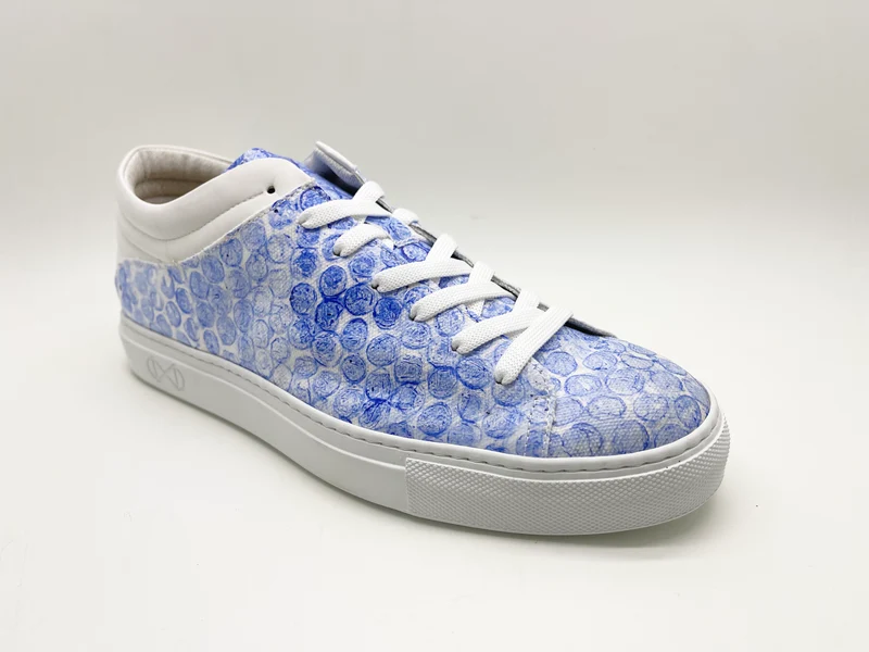 nat-2™ Sleek Low recycled bubble wrap blue