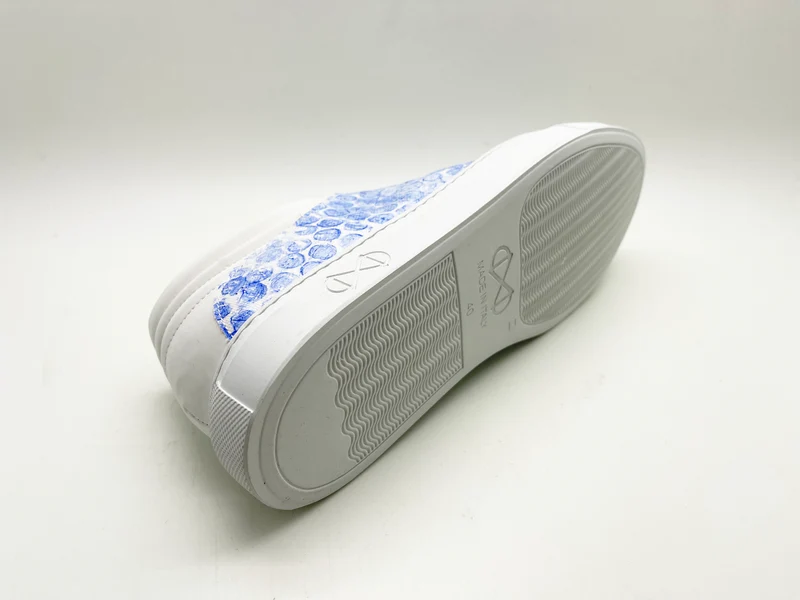 nat-2™ Sleek Low recycled bubble wrap blue