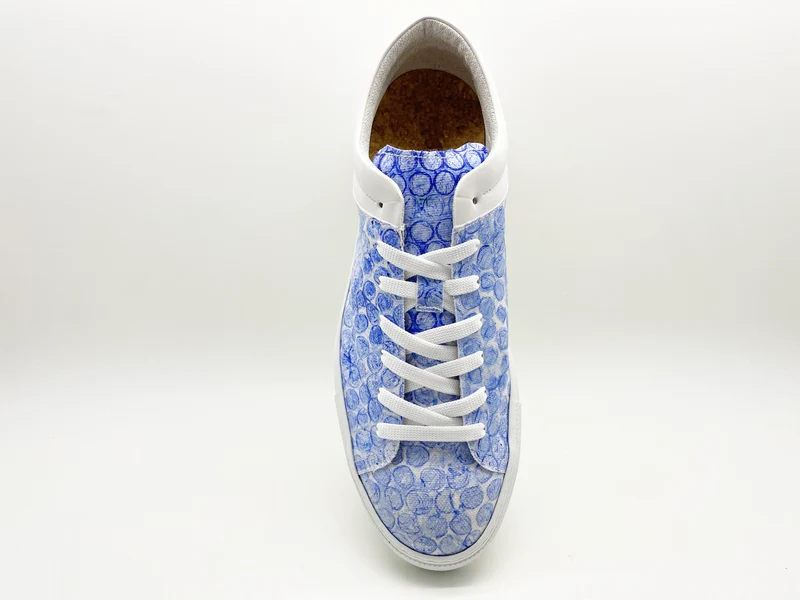 nat-2™ Sleek Low recycled bubble wrap blue