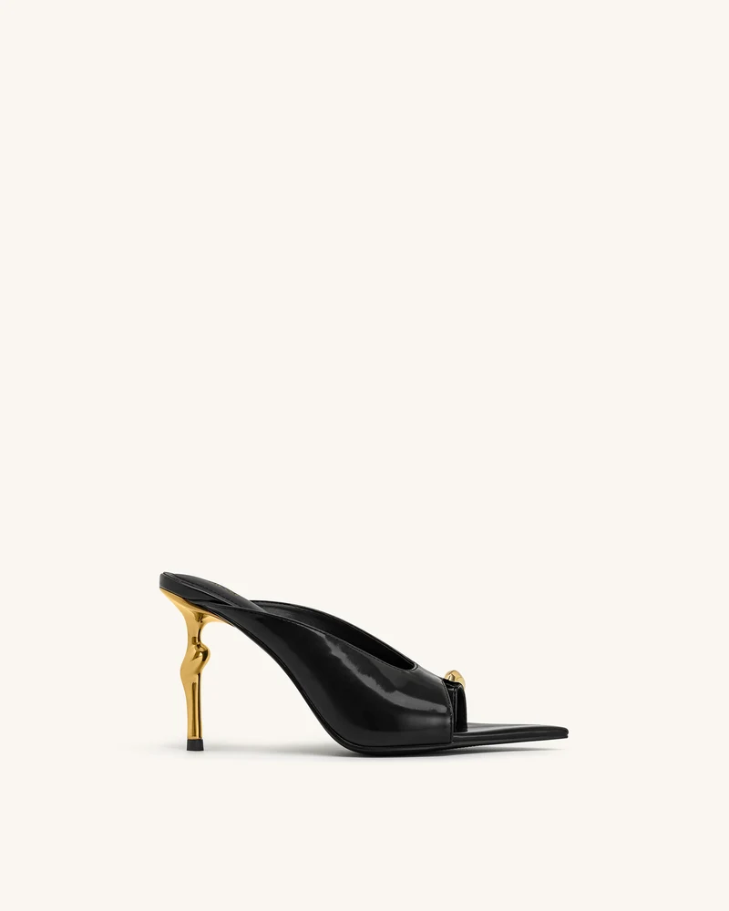 Noemi Spitze Mule-Heels - Schwarz