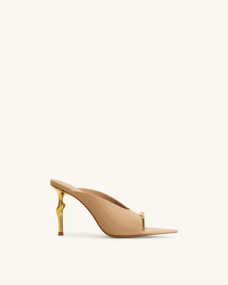 Noemi Spitze Mule-Heels - Khaki