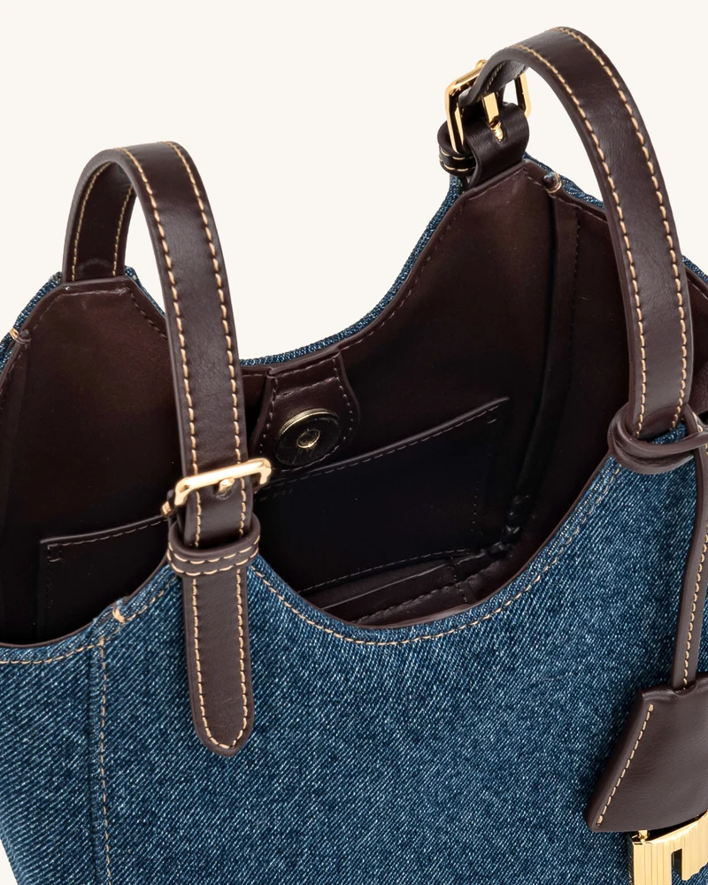 Ines Tote Bag - Blauer Denim