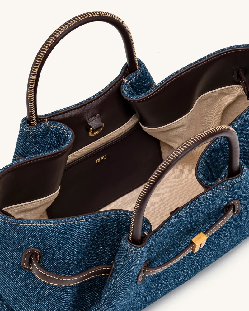 Maeve Tote Bag - Blauer Denim