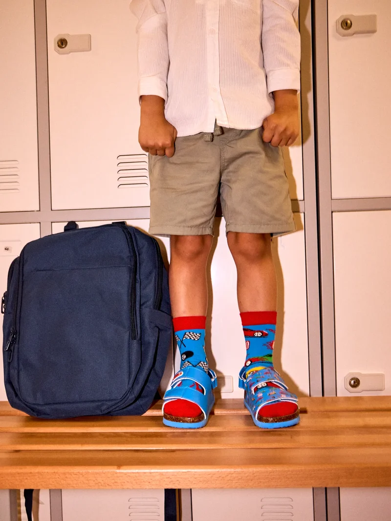 Korksandalen für Kinder Schnelle Autos