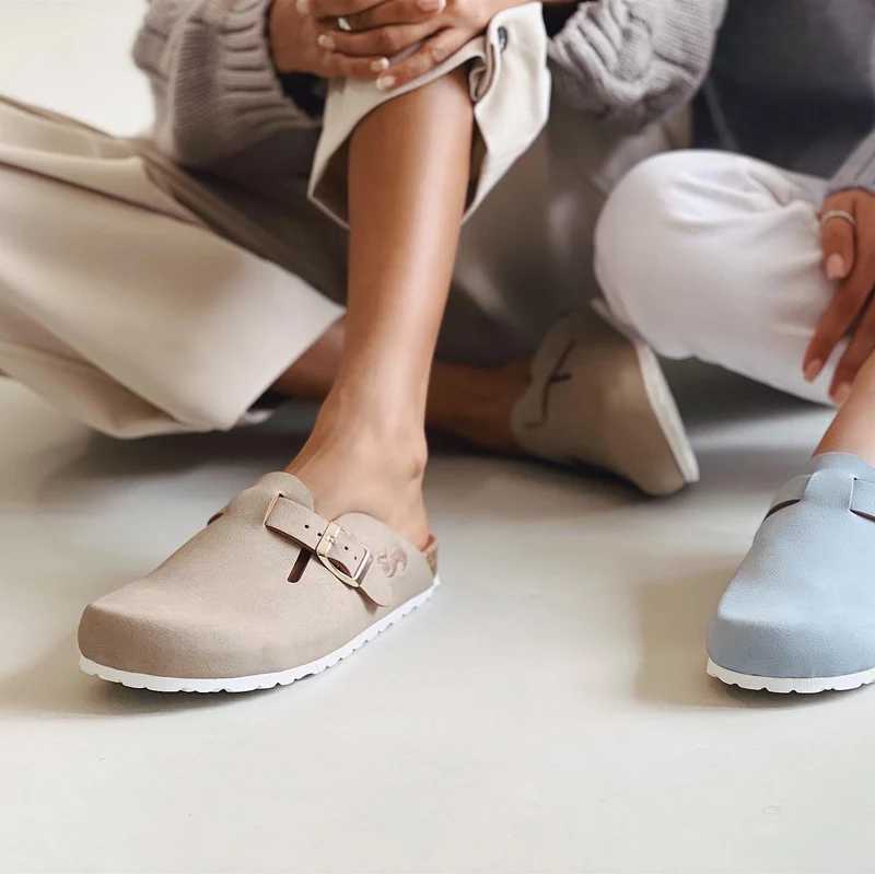 thies 1856 ® Eco Bio Clog vegan sky blue