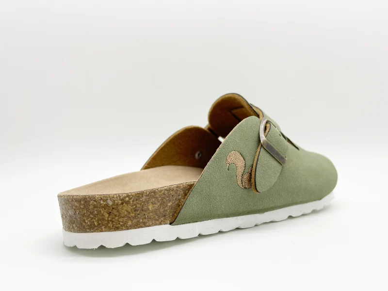 thies 1856 ® Eco Bio Clog vegan emerald