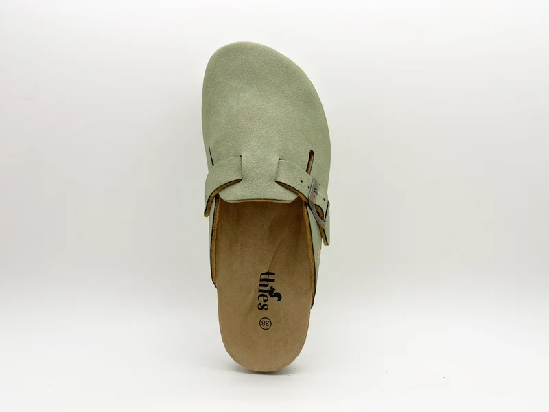 thies 1856 ® Eco Bio Clog vegan emerald
