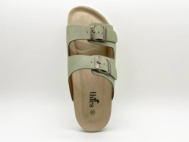 thies 1856 ® Eco Bio Sandal vegan emerald