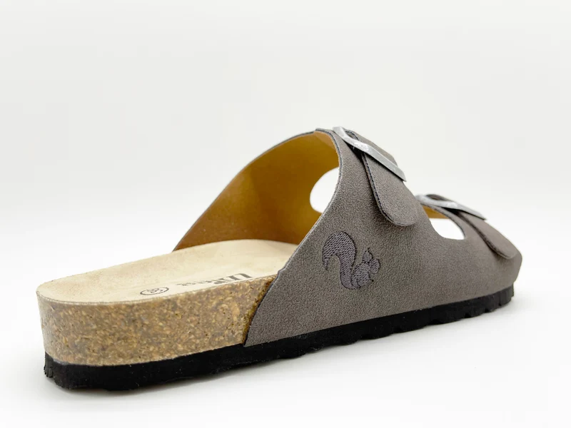 thies 1856 ® Eco Bio Sandal vegan charcoal